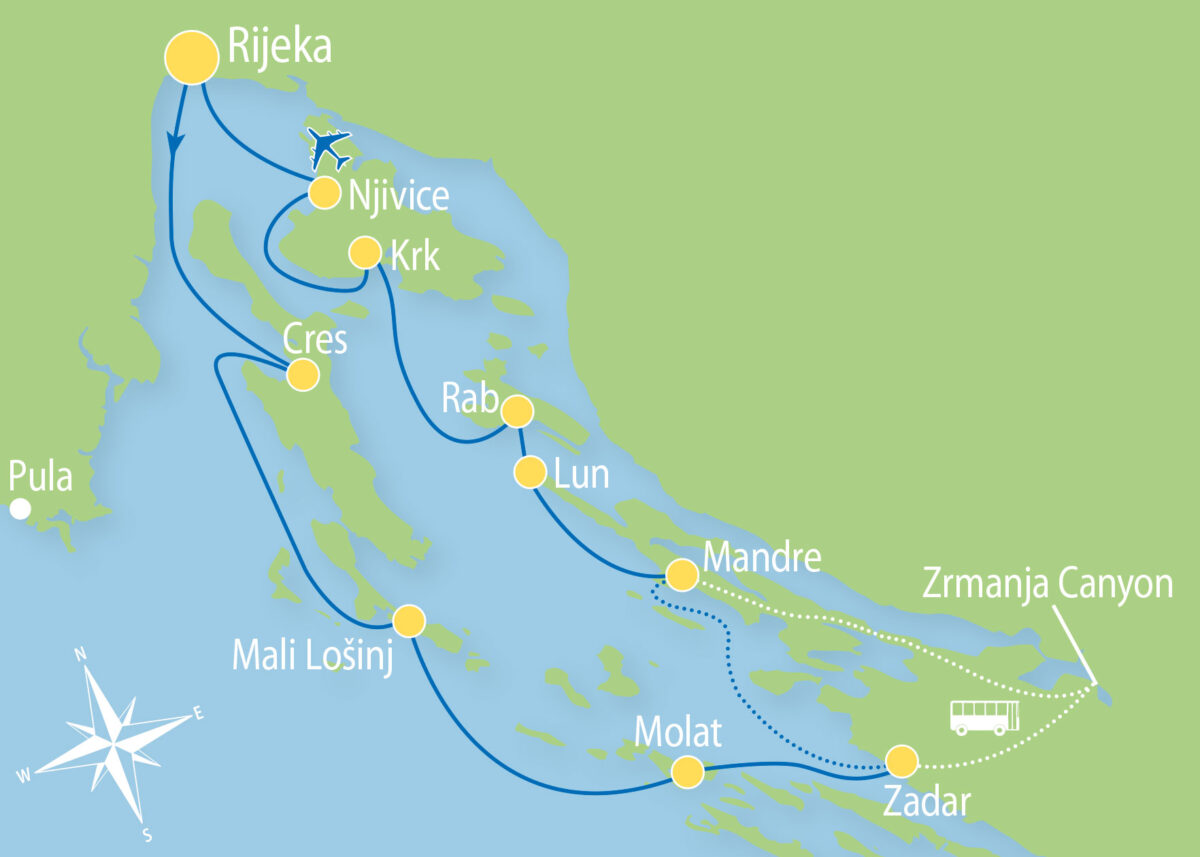 Port of Rijeka Luxury Cruises | Exclusive Adriatic Voyages with Adriana ...
