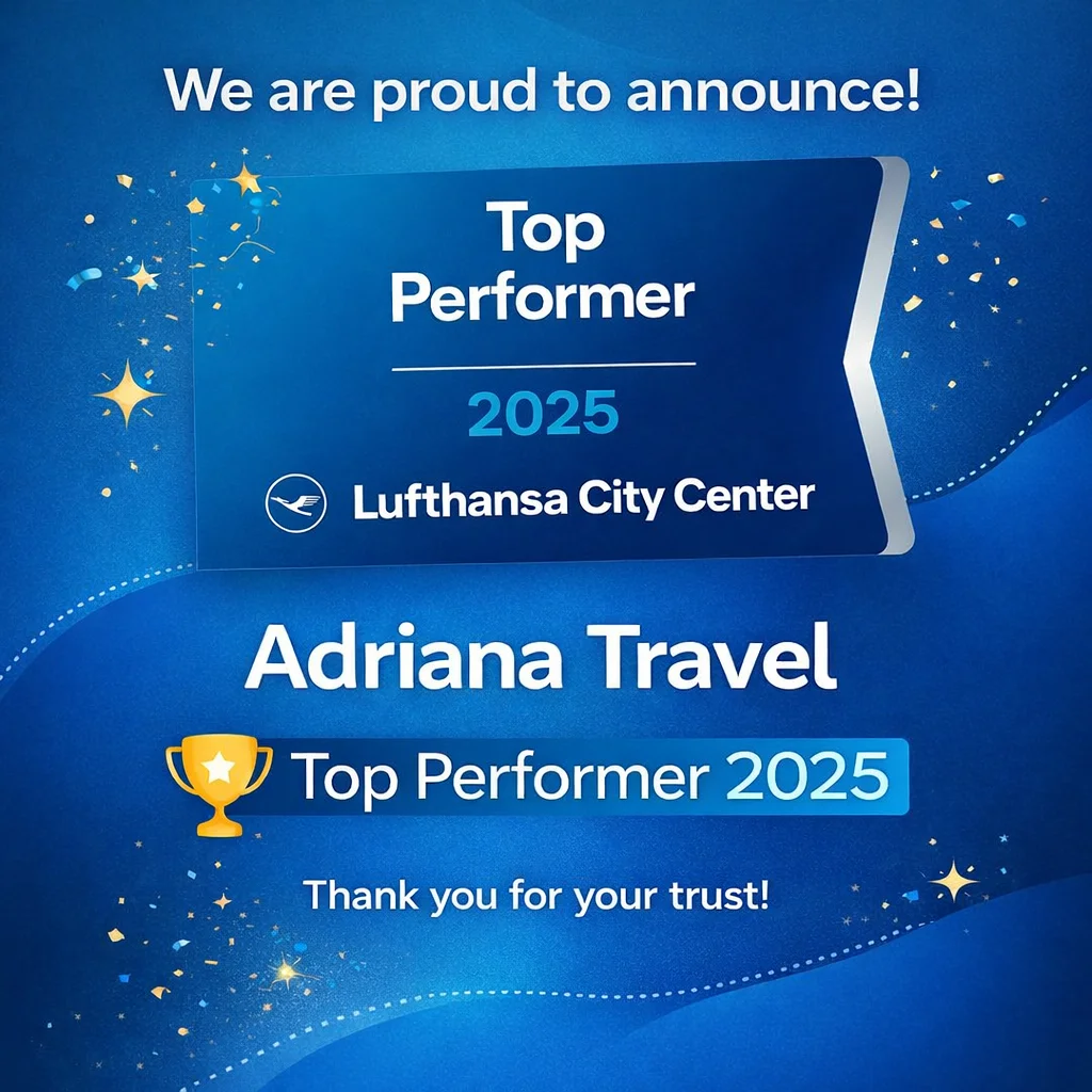 Lufthansa Top Performer badge